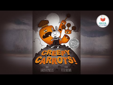 Kids Book Read Aloud Story 📚Creepy Carrots🥕  by Aaron Reynolds  🦇👻