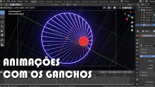 Blender 3D - ANIMAÇÕES COM OS GANCHOS