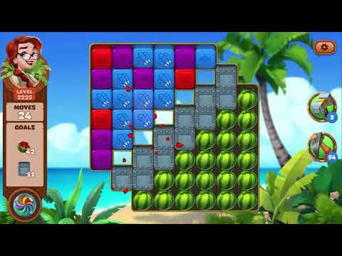 Lost Island Blast Adventure Level 2225 NO BOOSTERS - A S GAMING ✔️