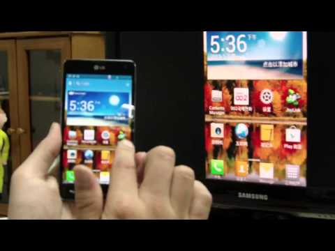 TEKXON Wi-Fi Display Dongle Miracast Mode: Testing by LG Optimus G