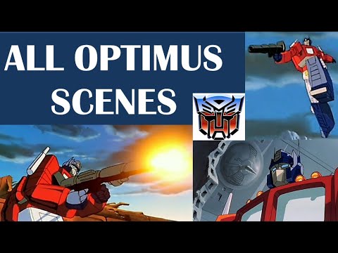 All Optimus Prime scenes (The Movie 1986)