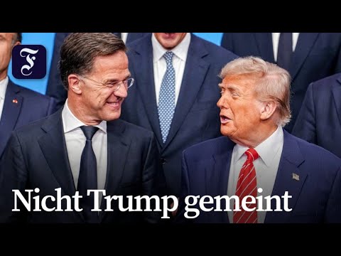 Rutte erklärt seine „Daddy“-Äußerung beim NATO-Gipfel
