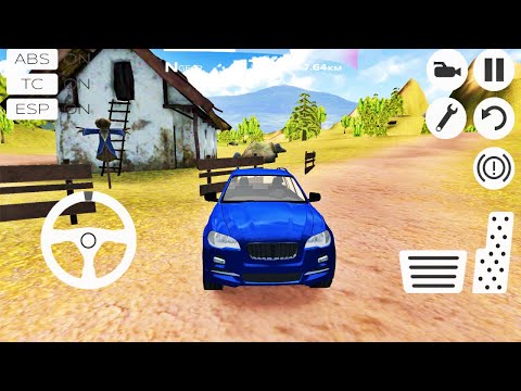 Extreme SUV Driving Simulator 3D: Blue Suv Offroad Driving - Android GamePlay