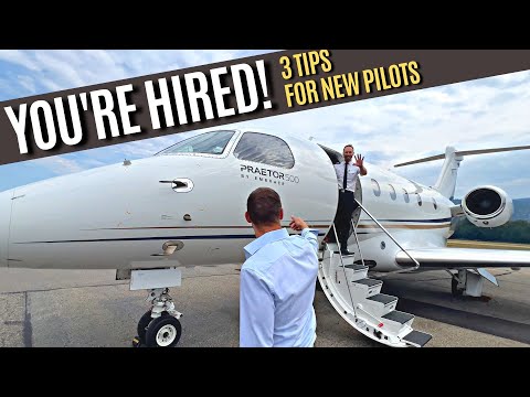 GET YOUR FIRST PILOT JOB! | 3 Tips for New Pilots! | Flight Training & Aviation