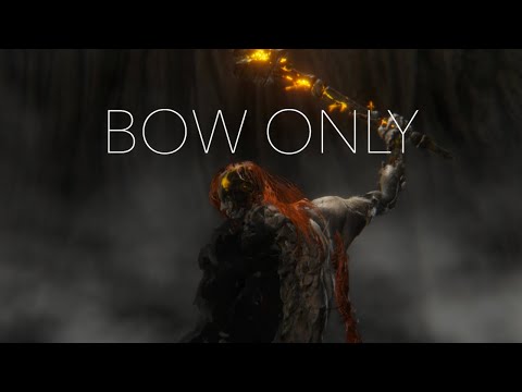 Beating Elden Ring Using Only a Bow