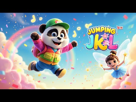 Jumping J K L 🎵 | Learn J K L with CoCo & MeLoDy 🌈 | Fun Alphabet Song for Kids