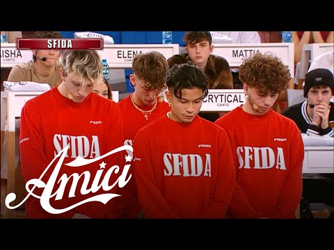 Amici 21 - Sixonesix - 4 The fam - Sfida