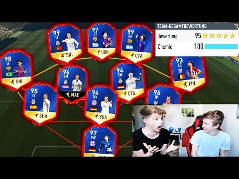 195 RATED TOTS FUT DRAFT CHALLENGE vs. kleiner BRUDER! 🔥⚽🔥 - FIFA 17 ULTIMATE TEAM (DEUTSCH)