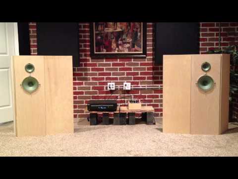 Fleawatt Saba Greencone Open Baffle Speakers