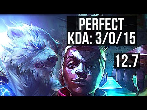 VOLI vs EKKO (JNG) | 3/0/15, Rank 7 Voli | BR Challenger | 12.7