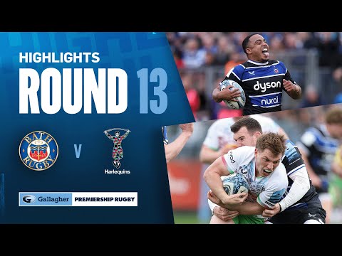 Bath v Harlequins - HIGHLIGHTS | 11-Try THRILLER At The Rec | Gallagher Premiership 2024/25