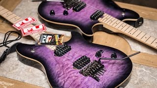 Video thumbnail for New EVH Gear Wolfgang Standard Guitar Transparent Purple Burst Arrived by Music Gear Network