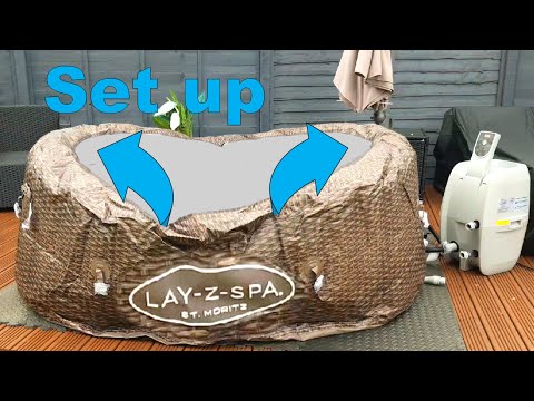 Lay Z Spa Set Up | Any Lay Z Spa | St Moritz 2021 🏊