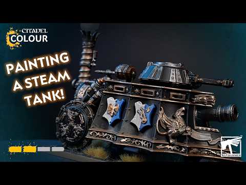 How to paint: Empire Steam Tank | Intermediate | Warhammer: The Old World