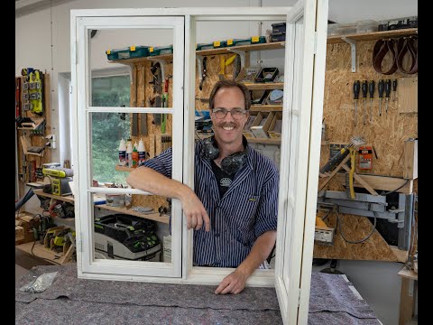 Del 3. Fönsterrenovering - Beslagen och lagningar av trä