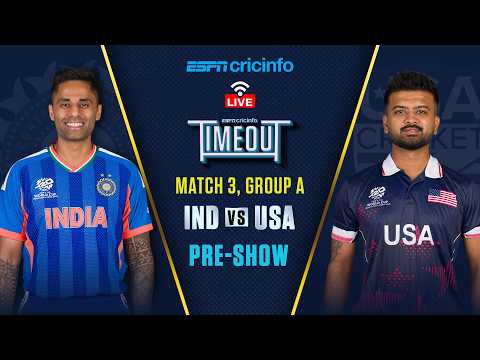 India vs USA | T20 World Cup 2026 LIVE Build-Up | Pre-Match Analysis & Discussion