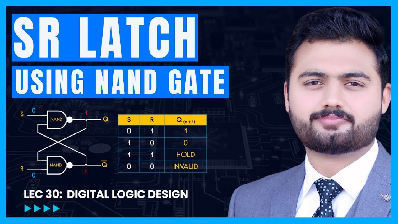 SR Latch using NAND Gate | Working, Truth Table & Circuit