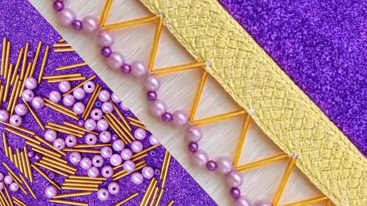 Teaching how to sew fancy embroidery