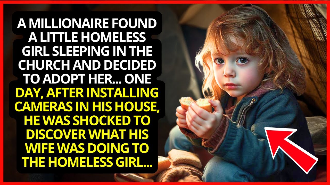 A Millionaire Found A Little Homeless Girl Sleeping In The Church And Decided To Adopt Her...