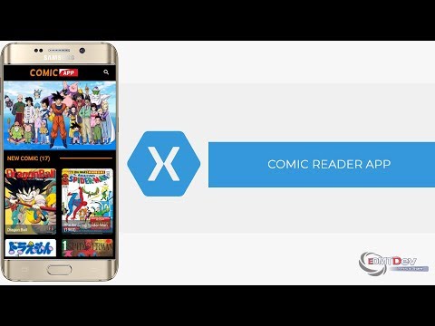 Xamarin Android Tutorial - Comic Reader App part 2 Add Banners and Load Comic List
