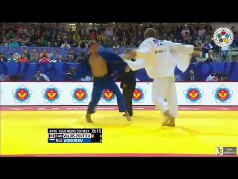 Judo 2015 Grand Slam Tyumen: Valois-Fortier (CAN) - Vorobev (RUS) [-81kg] final
