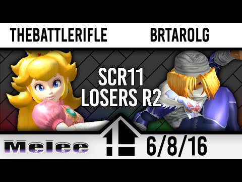 SCR 11 Losers R2 - TheBattleRifle (Peach) vs BRTarolg (Sheik)