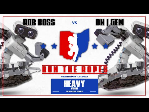Run the Ropes #5 - Heavyweight - Winners Semis - Rob Boss [ROB] v DN  Gem [ROB]