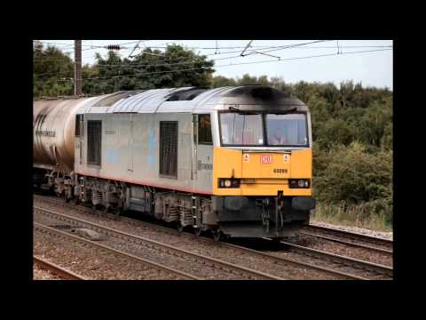 TATA Steel Class 60 in Durham, Jarrow-Lynsey TEA Bogie Tanks (Stunning Photo Montage)