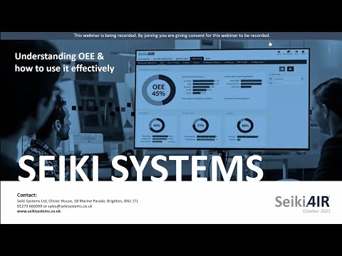 Understanding OEE and how to use it effectively