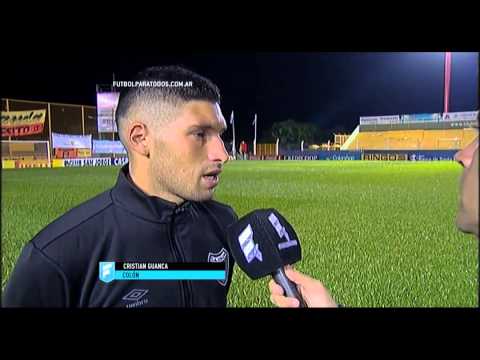 Guanca: "Queríamos ganar". Crucero 0 - Colón 0. Fecha 11. Primera Divisón 2015. FPT.