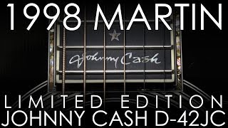 Video thumbnail for "Pick of the Day" - 1998 Martin Limited Edition Johnny Cash D-42JC by Emerald City Guitars