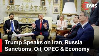 WATCH: President Trump Speaks on Iran, Russia Sanctions, Oil, OPEC & Economy | AC1E