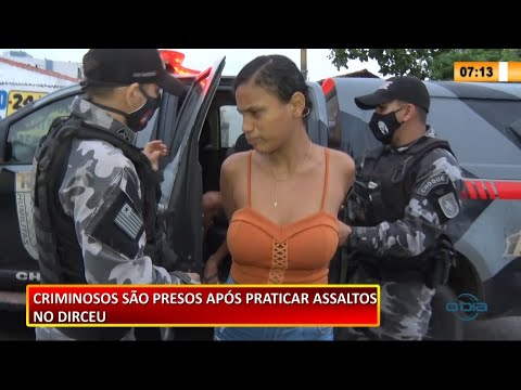 Casal é preso por suspeita de praticar roubos no Dirceu 17 02 2021