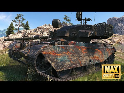 Centurion AX taking the high ground - World of Tanks