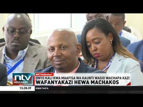 Gavana Wavinya Ndeti awataka maafisa Machakos wajitahidi au wakabiliane na hatua kali
