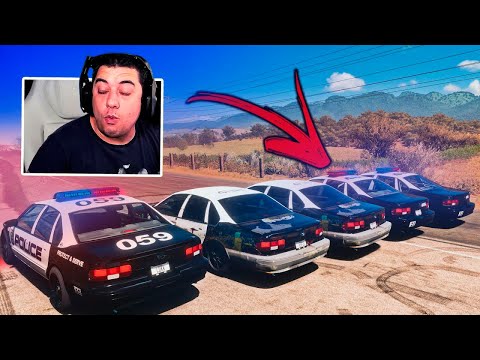 STREET RACE ON THE HIGHWAY WITH POLICE CARS - FORZA HORIZON 5