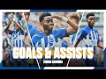 AFCON Winner Adingra’s Brighton Goals & Assists 🇨🇮🤩