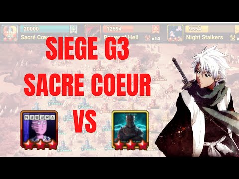 SIEGE G3 : Sacré Coeur VS N3w3ra and Overcharged ! Un Tesarion un peu énervé !