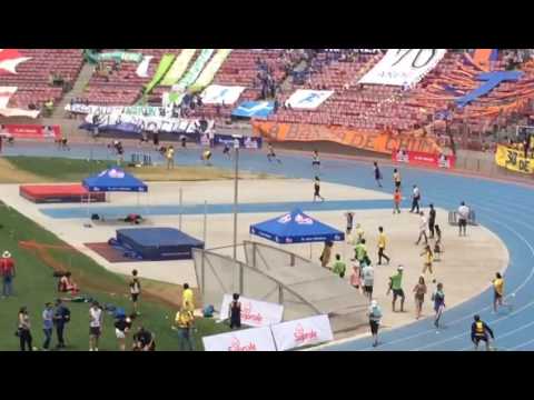 Posta 4x100 Varones Superior Interescolar Final 2016 Cumbres