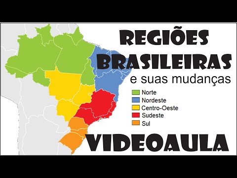 Brazilian Regions | Changes in divisions