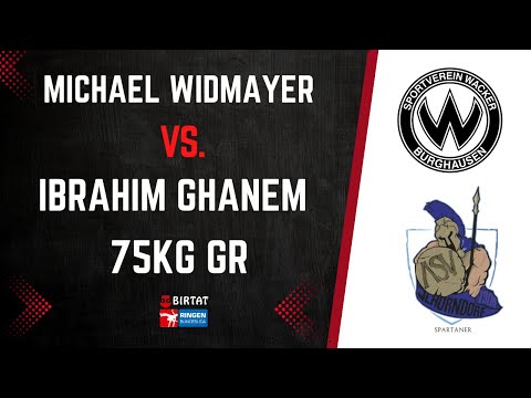 RINGEN DMM 2024 - 75kg GR - Michael Widmayer vs. Ibrahim Ghanem