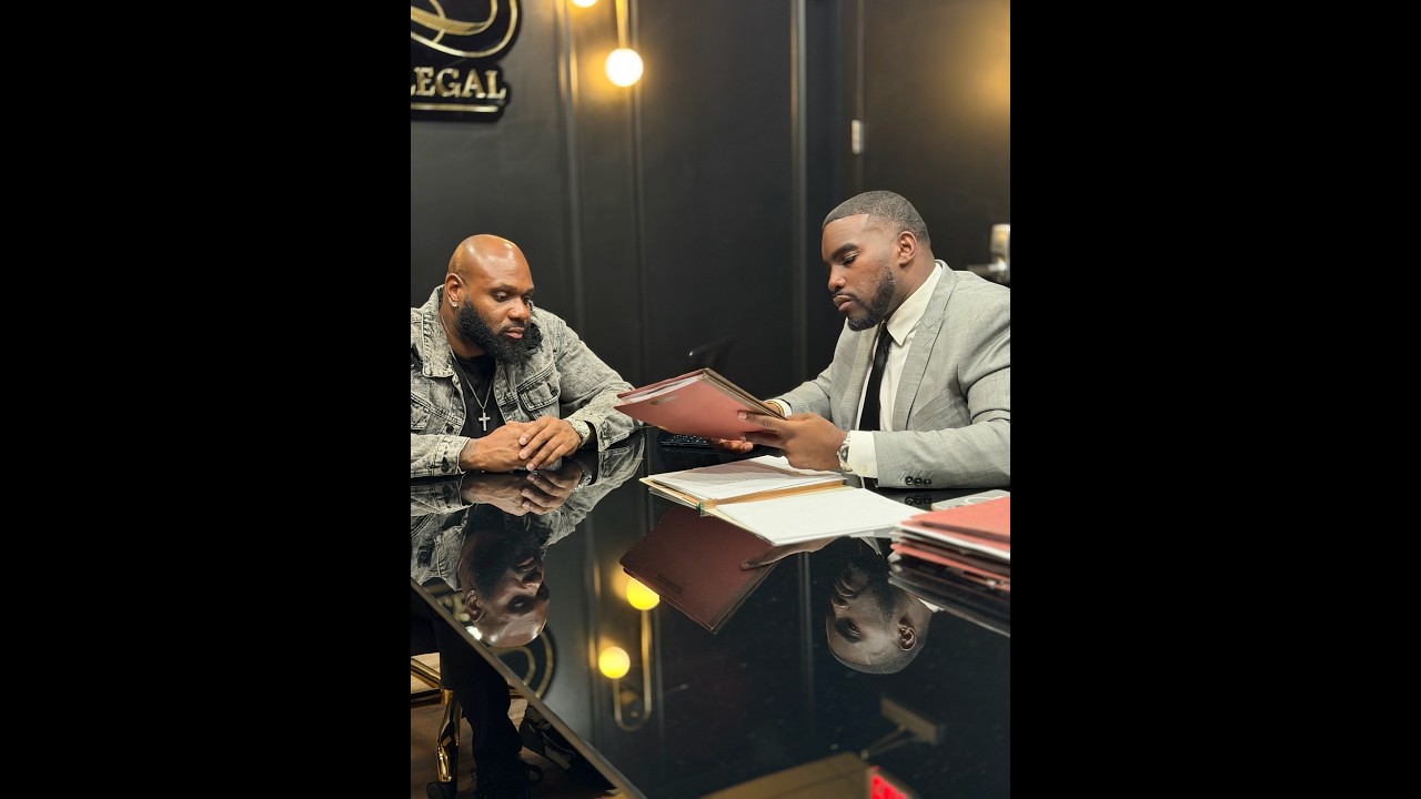 When Dan visits his lawyer about his open case!