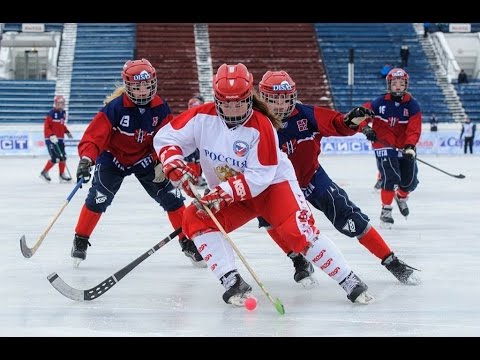 Russia — Norway, Girls Bandy World Championship U-17, Irkutsk, Russia