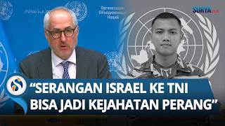 Peringatan Keras PBB ke Israel! Serangan ke Pasukan Perdamaian di Lebanon Bisa Jadi Kejahatan Perang