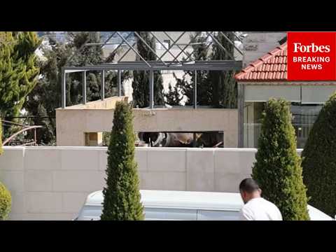 Missile Debris Hits Building In Amman, Jordan, As Iran Launches Strikes Across Middle East