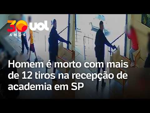 Homem é morto a tiros dentro de academia em SP; ação durou menos de 13 segundos
