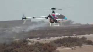 preview picture of video 'MASK Club Karachi, RC Helicopter Flying by Fahad Zubair, Video by Faisal Rafiq'