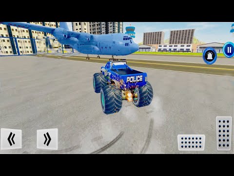 Grand Police Monster Truck Transport Driving Games 2021 - Gameplay Walkthrough Part 1 (Android, iOS)