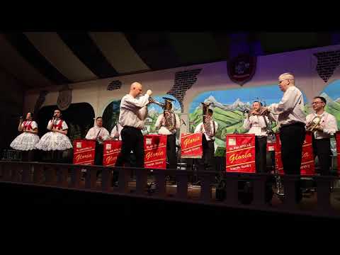 39e Maasgalmkapel Blaaskapellenfestival in Kessenich - Blaskapelle Gloria met een Moravische medley