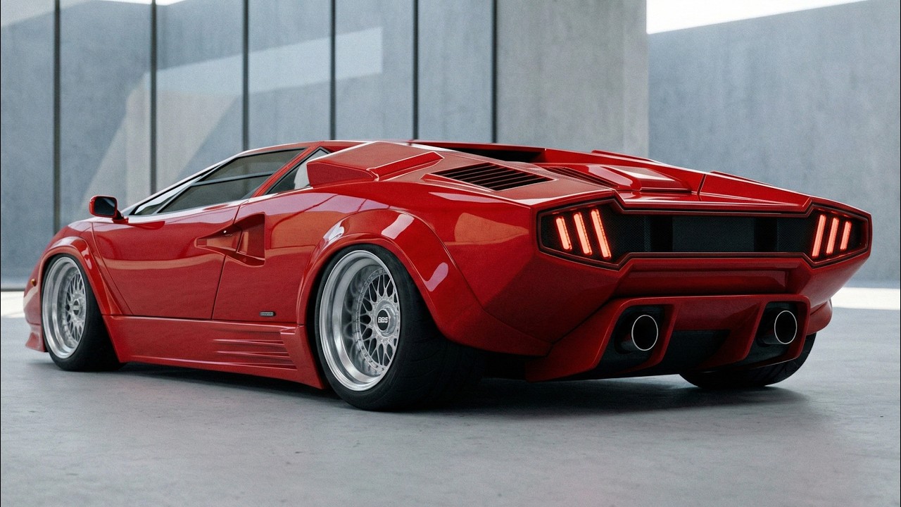 Lamborghini Countach Restomod | Digital Concept